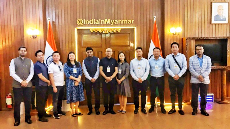 YI Nagaland delegation visits to Myanmar